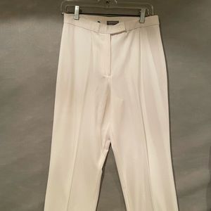 Vintage straight leg trouser. white size10